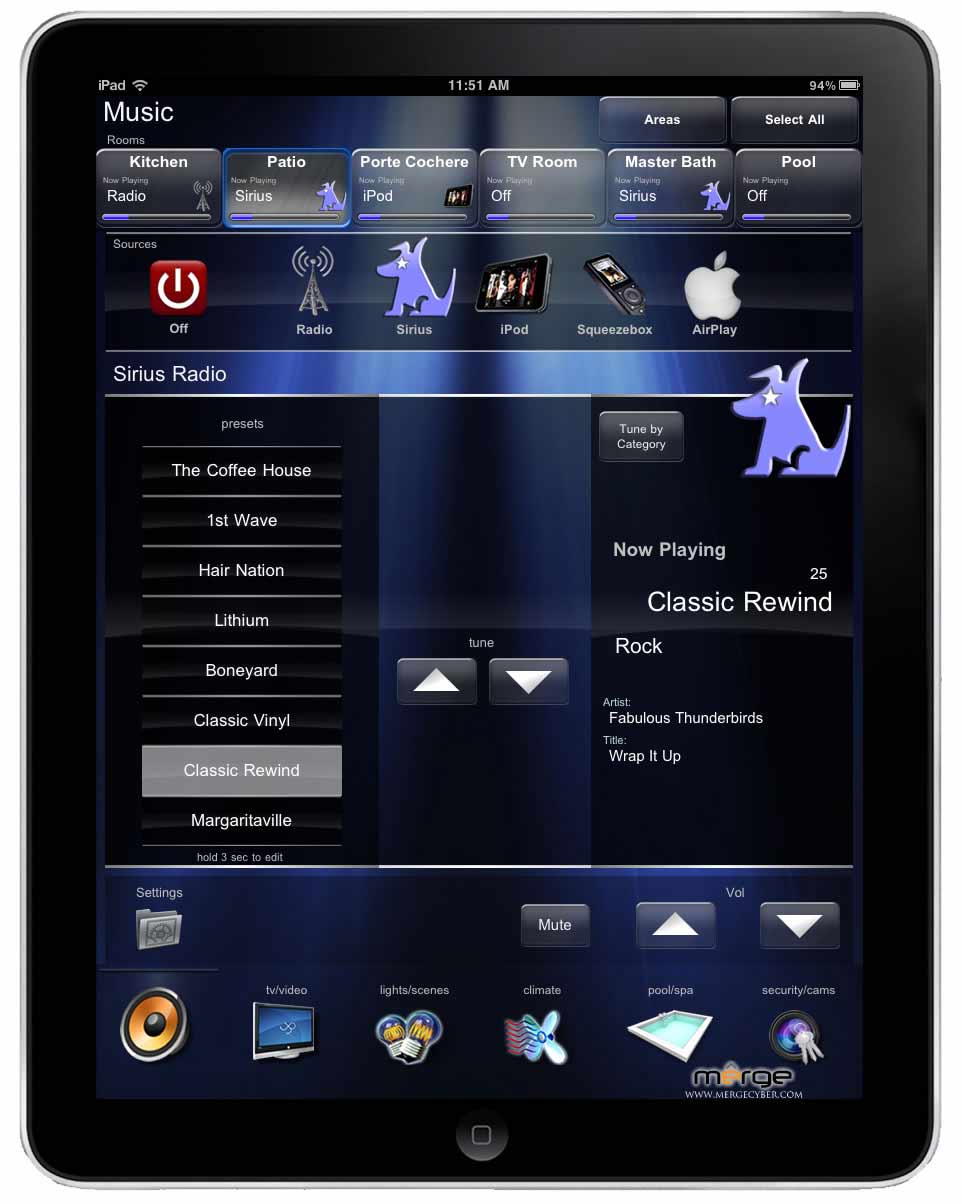 iPad Home Automation